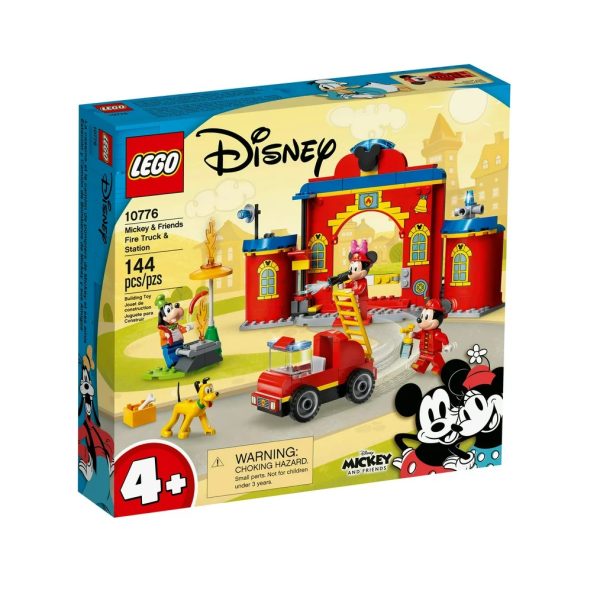 LEGO Disney Mickey and Friends – Mickey & Friends Fire Truck & Station Building Kit