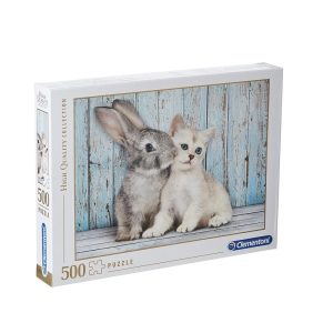 Best Friends Cat & Bunny 500Pcs