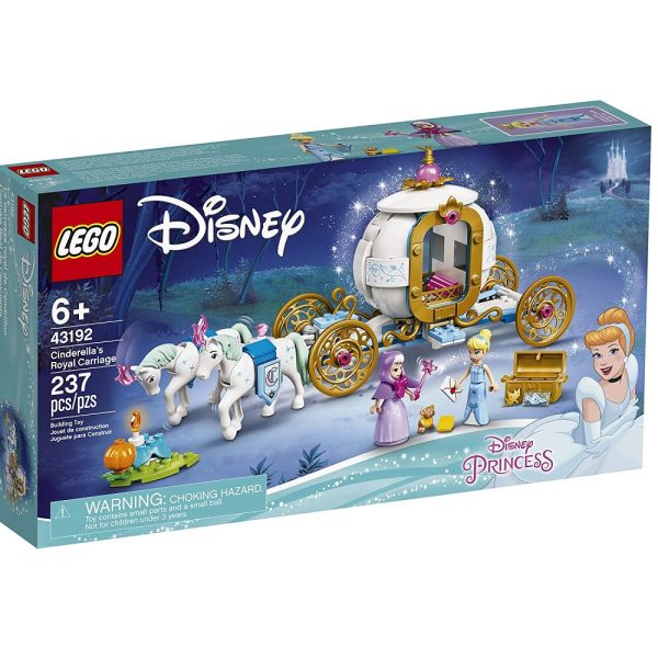 LEGO Disney Cinderella’s Royal Carriage Creative Building Kit 