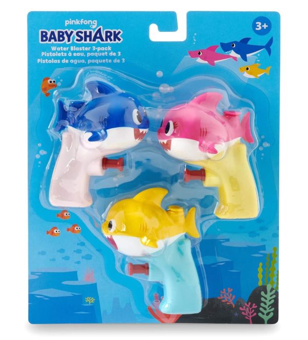 Baby Shark Water Blaster 3-Pack
