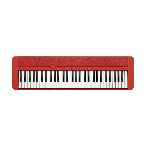 Casio Portable Musical Keyboard (CT-S1RDC2) - Red