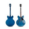 Smiger Jazz Electric Guitar, Blue - S-G16-TBL