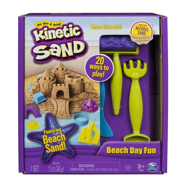 Kinetic Sand Beach Day Fun Set (12oz)