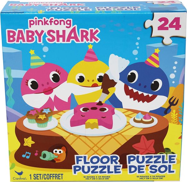 Puzzle Baby Shark 24pc Floor