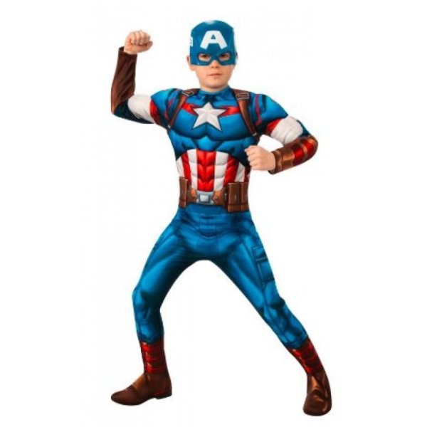 Rubies Costume Dlx Captain America (L)