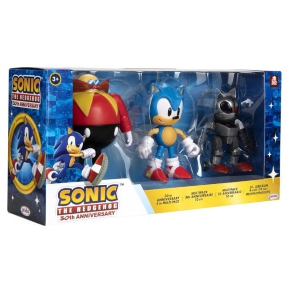 Sonic 4" Fig Multi-Pack 30th Anniversary