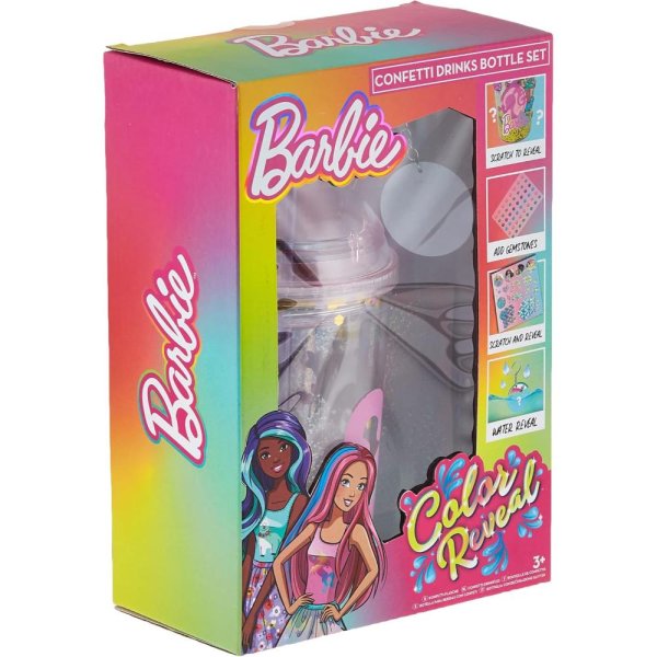 Barbie Confetti Drinks Bottle