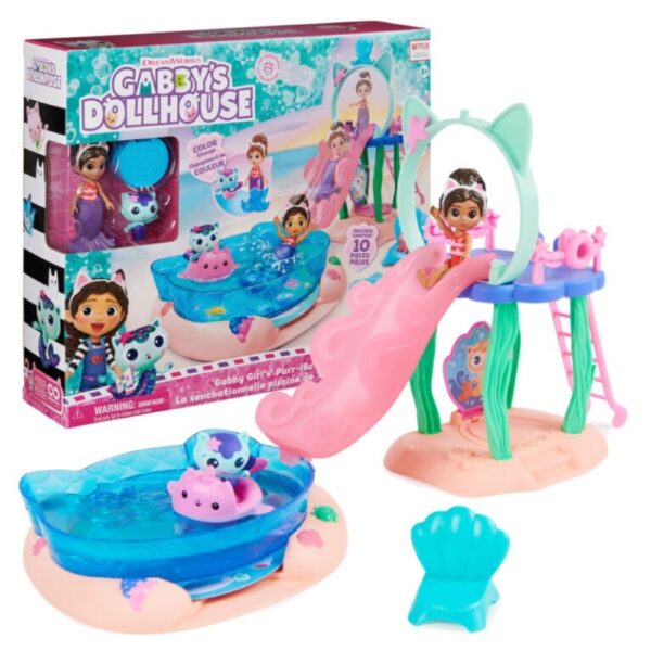 Gabby's Dollhouse Purrific Pool Playset