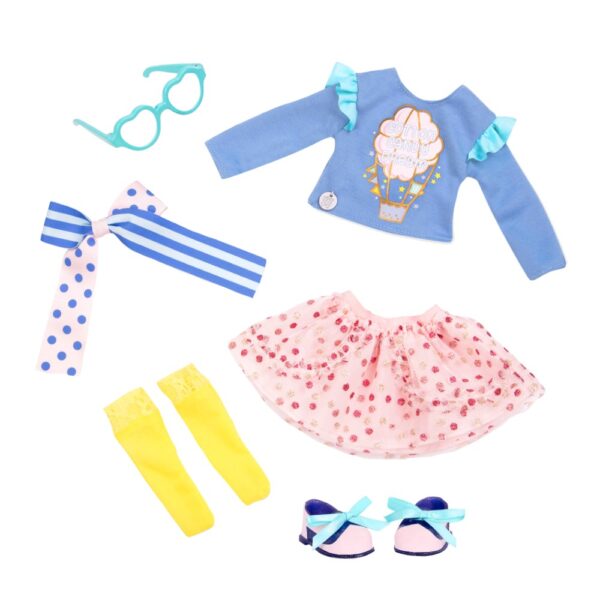 Glitter Girl 14 Inch Doll Deluxe Cotton Candy Outfit