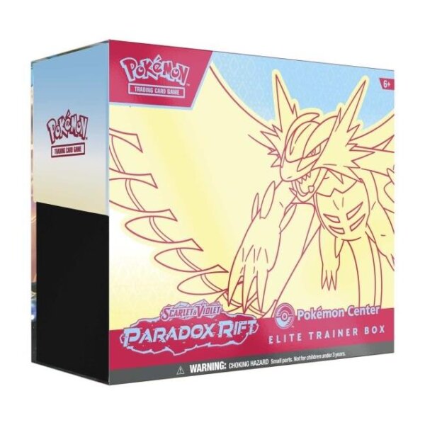 Pokemon TCG: Roaring Moon Scarlet & Violet 4 Paradox Rift Elite Trainer Box