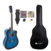 Acoustic Guitar Pack 41" with Accessories - Blue