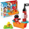 MEGA BLOKS PEEK A BLOCKS PIRATE SHIP