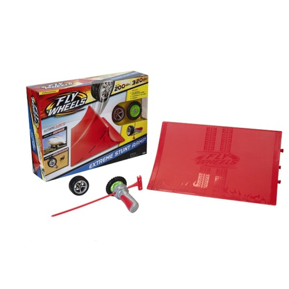 Fly Wheels Buildable Ramp & Launcher 2-Pack - Kidztopia