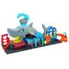 Hot Wheels City Ultra Shark Car Wash With Color Reveal Toy Car in 1:64 Scale