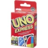UNO Express Card Game for Game Night, 2 to 6 Players, Travel Games