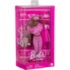 Barbie Deluxe Style Doll in Barbiecore Outfit, Pink and Brown Braids, Soft Pink Top and Pant Set with Furry Collar and Fun Accessories