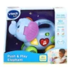 VTech Plastic Push & Play Elephant, Multicolour
