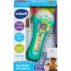 VTech Baby Sing Songs Microphone, Interactive Microphone Toy with 4 Buttons for Animals, Sounds & Numbers, Flashing Lights & Music