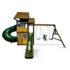 DOLPHIN PLAYGROUND WESTRIDGE WOODEN GYMSET Product Dimensions: (L 6 m x W 3.50 m x H 3.40 m)