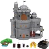 The Super Mario Galaxy Movie 12" Deluxe Three-Story Bowser Castle Playset with 1.5" Bowser Figure, Piano, Bonsai Tree, Heat-Activated Paintings and More!