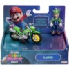 Super Mario Bros - Super Mario Galaxy Movie Mario & Luigi assorted figure + vehicle