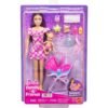 Barbie Skiper Babysitter-Brunete baby